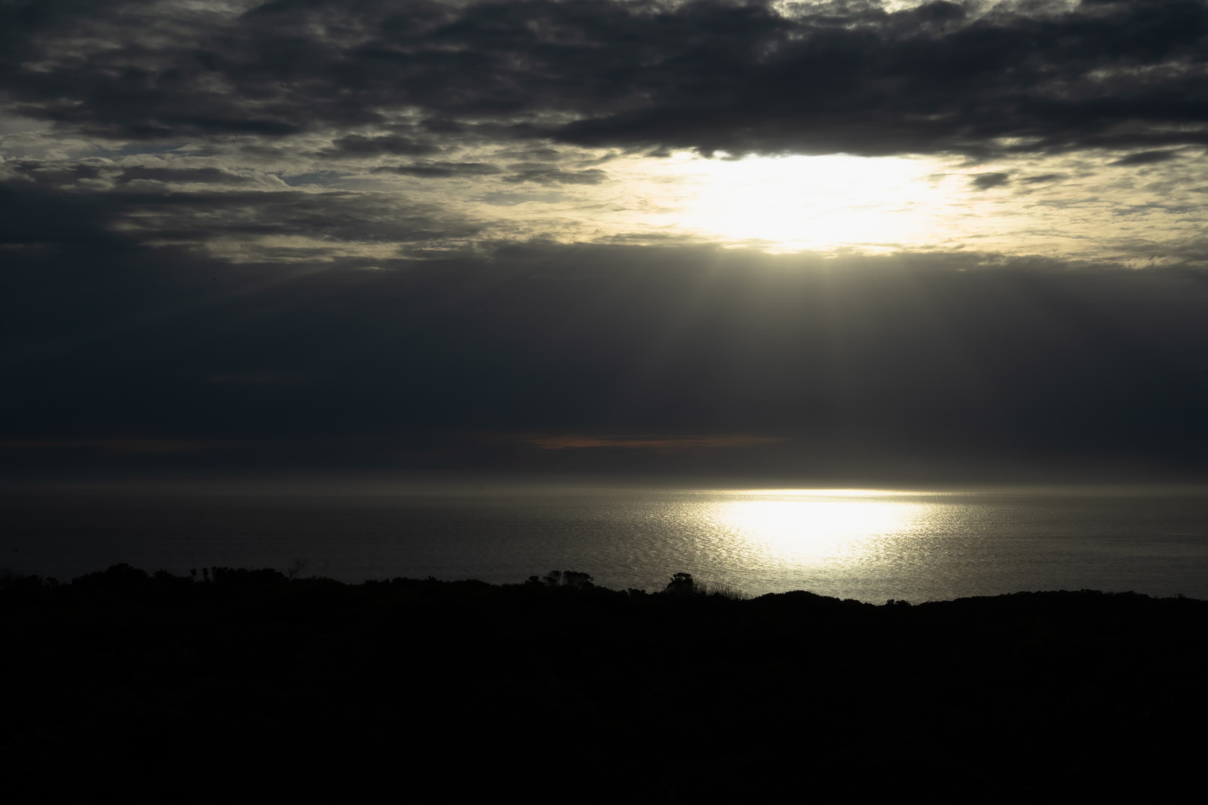 Sunset over the Otways